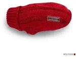 Wolters Hundepullover Strickpullover Zopf rot 40cm Regul&auml;r