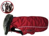 Wolters Hundemantel Winterjacke Amundsen f&uuml;r Mops & Co. rot
