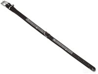 Nobby Hunde-Halsband Halsband Crystal dreireihig schwarz