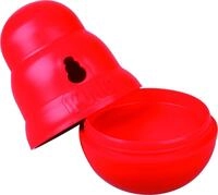 KONG Snackball Snack Dispenser Wobbler L Rot, Rubber, (1-tlg) Snack Dispenser