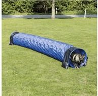 TRIXIE Agility-Tunnel Fun Agility Basic Tunnel - blau - &oslash; 60 cm/5 m, Kunststoff