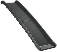 TRIXIE Hunderampe Klapp-Rampe, Kunststoff/Sandpapier - schwarz - 40 &times; 156 cm