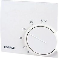 Eberle Raumthermostat Eberle 121-1702-91-100 RTR 9722 Raumthermostat Aufputz...