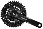 Shimano Fahrradkurbel SHIMANO Kurbelgarnitur TOURNEY FC-TY501 Kurbelgarnitur -