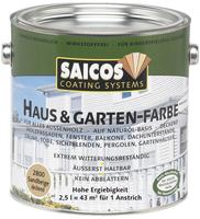 Saicos Holz&ouml;l Saicos Haus & Garten-Farbe Sandbeige (2800) 2,5 Liter