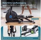 Skandika Crosstrainer CardioCross Carbon Champ, Ellipsentrainer f&uuml;r Zuhause...