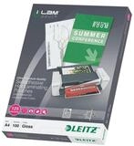 LEITZ Laminierfolie iLAM, A4, 125 &micro;m, 100 St., A4, 125 mic, gl&auml;nzend,...