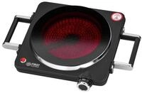 TZS FIRST AUSTRIA Einzelkochplatte Infrarot, mit Griffen, 1500W, Keramik,