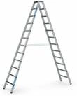 Zarges Stehleiter ZARGES R13step B - LM-Stufen-Stehleiter 2 x 12 Stufen