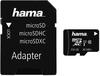 Hama microSDHC 16GB Class 10 UHS-I 80MB/s + Adapter/Foto Speicherkarte (256 GB,...