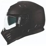 Simpson Motorradhelm Venom Tattoo schwarz XS