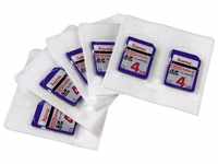 Hama Hama 95950 Speicherkarten-Hülle SD-Karte Weiß Speicherkarte