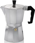 Kr&uuml;ger Espressokocher, 0,35l Kaffeekanne, traditionell italienisch, aus...