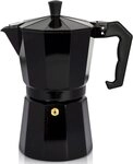 Kr&uuml;ger Espressokocher, 0,35l Kaffeekanne, traditionell italienisch, aus...