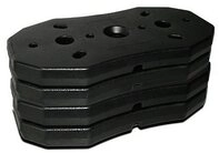 Finnlo by Hammer Zusatzgewichte AUTARK 1500-2600, 20 kg, (4-tlg)