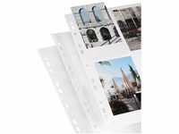 Hama Foto-Hülle Foto-Hüllen, DIN A4, für 8 Fotos im Format 10x15 cm, Weiß,...