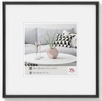 Walther Bilderrahmen Kunststoffrahmen KB330H Galeria 30x30cm schwarz