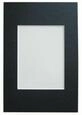 Walther Bilderrahmen Passepartout PR 24x3cm PA430B schwarz