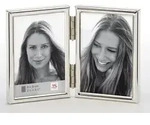 Walther Design Portraitrahmen Chloe in silber silberfarben 2X 6x9 cm (vertikal)