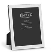 EDZARD Bilderrahmen Salerno, versilbert und anlaufgesch&uuml;tzt, f&uuml;r 15x20 cm Foto