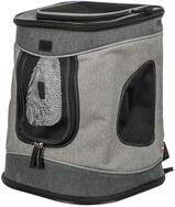 TRIXIE Tiertransporttasche Rucksack Timon - schwarz/grau - 34 &times; 44 &times; 30 cm