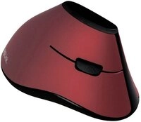 LogiLink LogiLink ID0159 Ergonomische Maus Funk Optisch Schwarz, Rot 5 Taste...