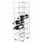 blomus Weinregal Pilare 12 Flaschen vernickelt silberfarben