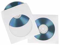 Hama CD-Hülle Hama CD Hülle 00062671 1 CD/DVD/Blu-Ray Weiß Papier 50 St.