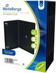 Mediarange DVD-H&uuml;lle 5 Mediarange DVD H&uuml;llen 1er Box 14 mm f&uuml;r je 1 BD / CD...