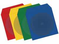 Mediarange DVD-Hülle MediaRange CD Paperbag Colorpack 100pcs mit Fenster