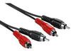 Hama 10m Cinch-Kabel Audio Anschlusskabel Audio-Kabel, Cinch, Audio (1000 cm),...