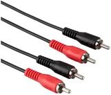 Hama 5m Cinch-Kabel Audio Anschlusskabel Audio-Kabel, Cinch, Audio (500 cm), 2x