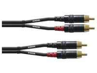 Cordial Audio-Kabel, CFU 0.6 CC Cinchkabel 0,6 m - Audiokabel