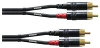 Cordial Audio-Kabel, CFU 1.5 CC Cinchkabel 1,5 m - Audiokabel