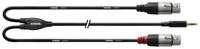 Cordial Audio-Kabel, CFY 1.8 WFF Y-Adapterkabel 1,8 m - Insertkabel