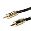 ROLINE GOLD 3,5mm Audio-Verbindungskabel ST/ST Audio-Kabel, Klinke 3,5 mm,...