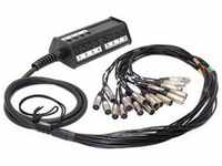 Cordial Audio-Kabel, CYB 8-4 C 15 Multicore 15m - Multicorekabel