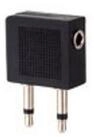 Goobay GOOBAY Flugzeugadapter Audio-Adapter