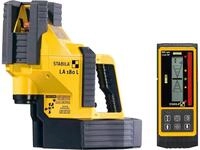 Stabila Kreuzlinienlaser LA 180 L, 6-teiliges Set, Laser-Empf&auml;nger, Tragekoffer