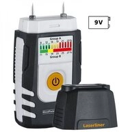 LASERLINER Laserwasserwaage Laserliner Feuchtemessger&auml;t Wood Tester Compact