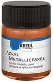 C. KREUL Acrylfarbe KREUL Acryl Metallicfarbe kupfer 50ml Glas