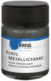 C. KREUL Acrylfarbe KREUL Acryl Metallicfarbe anthrazit 50ml Glas
