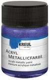 C. KREUL Acrylfarbe KREUL Acryl Metallicfarbe violett 50ml Glas