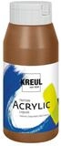 C. KREUL Acrylfarbe KREUL Triton Acrylic Liquid oxydbraun dunkel 750ml