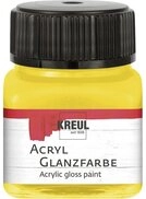 Kreul K&uuml;nstlerstift Kreul Acryl Glanzfarbe sonnengelb 20 ml
