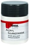 Kreul K&uuml;nstlerstift Kreul Acryl Glanzfarbe wei&szlig; 50 ml