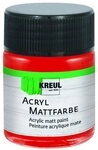 Kreul Acrylfarbe Kreul Acryl Mattfarbe brillantrot 50 ml