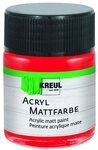 Kreul K&uuml;nstlerstift Kreul Acryl Mattfarbe rot 50 ml