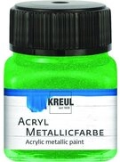 Kreul Acrylfarbe Kreul Acryl Metallicfarbe gr&uuml;n 20 ml