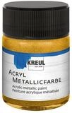 C. KREUL Acrylfarbe KREUL Acryl Metallicfarbe gold 50ml Glas